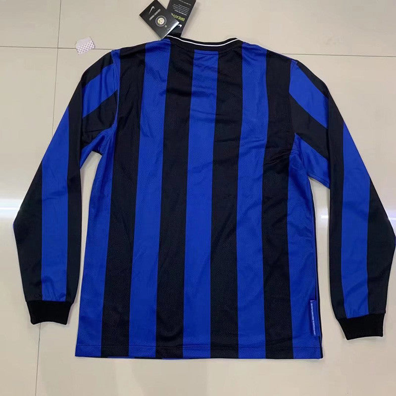 INTER MILAN RÉTRO 09/10 MANCHES LONGUES