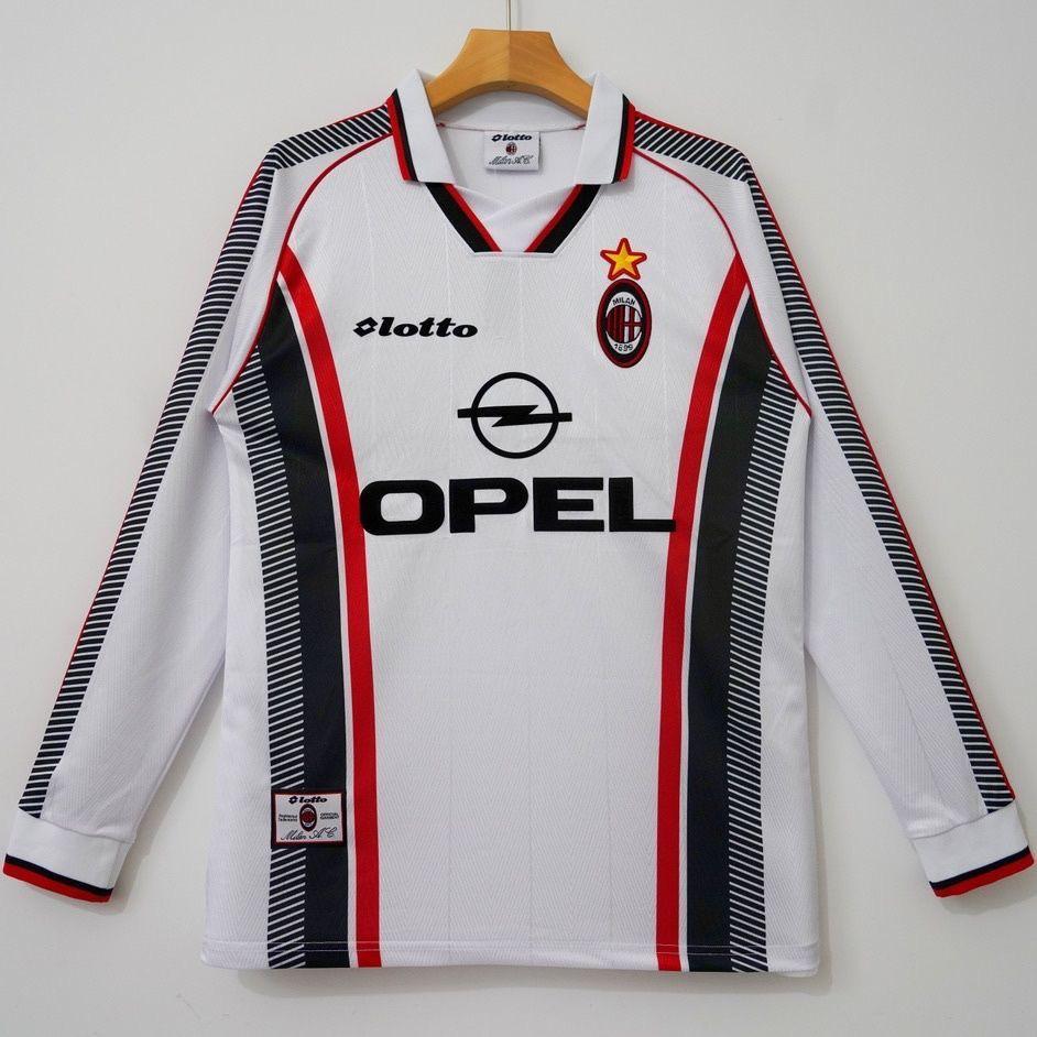 Ac Milan RÉTRO 97/98 MANCHES LONGUES