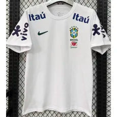 BRESIL MAILLOT ENTRAINEMENT BLANC