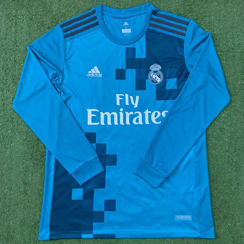 Real Madrid 17/18 Rétro Manches Longues