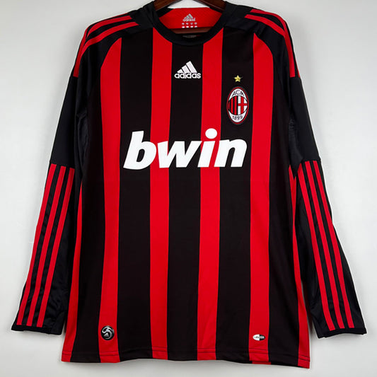 Ac Milan RÉTRO 08/09 MANCHES LONGUES